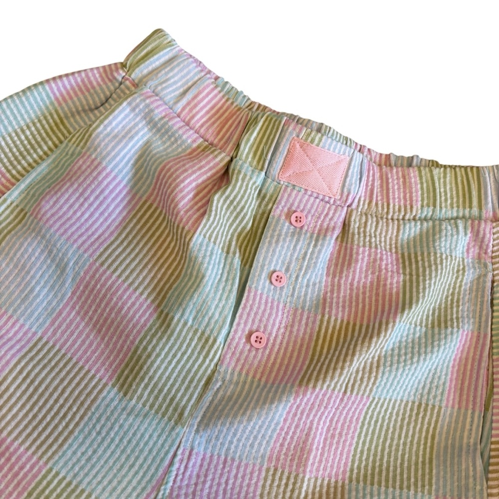 Pastel Plaid Women boxer Shorts - Picture 5 of 12